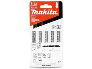 Пилки для лобзика по металлу Makita (A-85737) HSS, 50 мм (5 шт. в компл.)