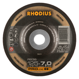 Диск шлифовальный RHODIUS RS38 180x6,0x22,23