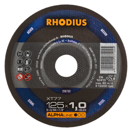 Диск отрезной RHODIUS XT77 125x1,5x22,23