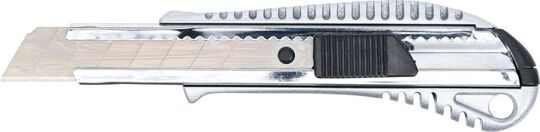 Нож BGS7958 оцинкованый с обламывающимися лезвиями 18мм