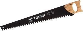 Ножовка TOPEX для пеноблоков, 600 мм/17 зубьев, твердосплав.