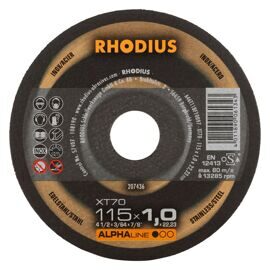 Диск отрезной RHODIUS XT70 115x1,0x22,23
