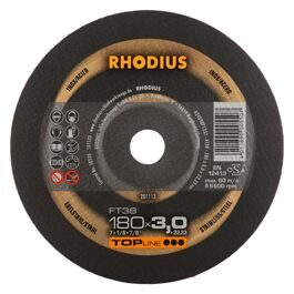 Диск отрезной RHODIUS FT38 180x3,0x22,23