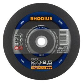 Диск отрезной RHODIUS FT67 230x3,0x22,23