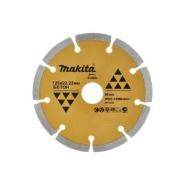 Алмазный диск сегментированный по бетону 125x22,23мм, MAKITA, B-28092