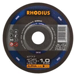 Диск отрезной RHODIUS  XT77 125x1,0x22,23