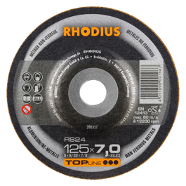 Диск шлифовальный RHODIUS RS24 180x8,0x22,23