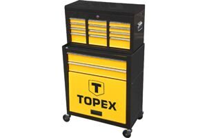 Тележка TOPEX (79R500) для инструмента, 2 выдвижных ящика