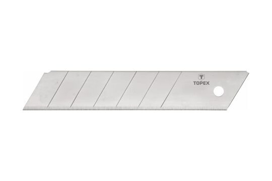 Лезвия  TOPEX 17B550 сменные отламывающиеся, 25 мм, набор 5 шт.