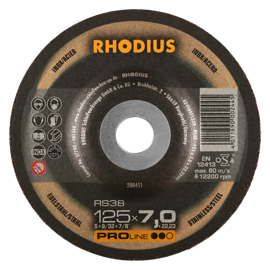 Диск шлифовальный RHODIUS RS38 230x6,0x22,23