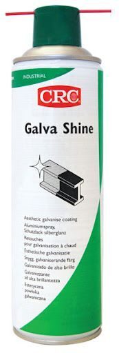 Цинко-алюмин. покрытие с глянцевым блеском CRC GALVA SHINE,500мл