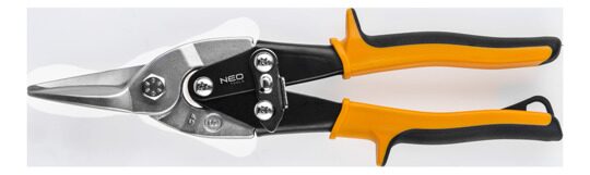 Ножницы NEO 31-050 по металлу DIN6438, 250 мм, прямые CrMo