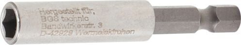 Битодержатель магнитный BGS1727, сверхпрочный, 1/4 ", 60 мм