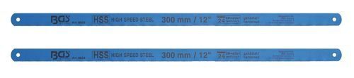 Полотно по металлу BGS8628 300х13мм, углеродистая  сталь, 2 шт