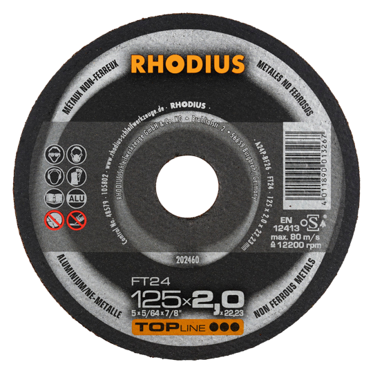 Диск отрезной RHODIUS FT30 350x4,0х25,4