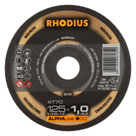 Диск отрезной RHODIUS XTK70 180x1,5x22,23