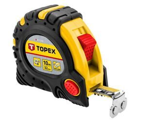 Рулетка TOPEX (27С345) стальная лента 5 м x 25 мм, магнит
