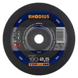 Диск отрезной RHODIUS FT67 180х2,5х22,23