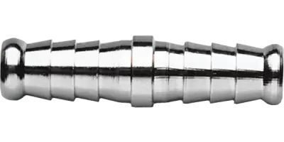 Муфта NEO 12-612 под шланг 10 мм , высококачественная латунь, никелированная, двухсторонняя