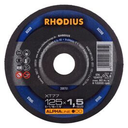 Диск отрезной RHODIUS XT77 125x1,5x22,23