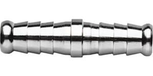 Муфта NEO 12-611 под шланг 8 мм , высококачественная латунь, никелированная, двухсторонняя