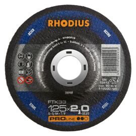 Диск отрезной RHODIUS FTK33 180x2,0x22,23