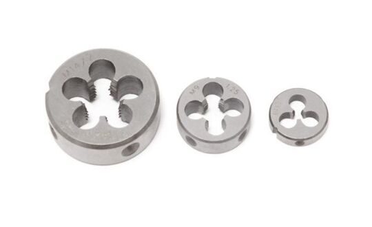 Плашка RockForce RF-DIE6x1 M6x1.0, в пластиковом футляре