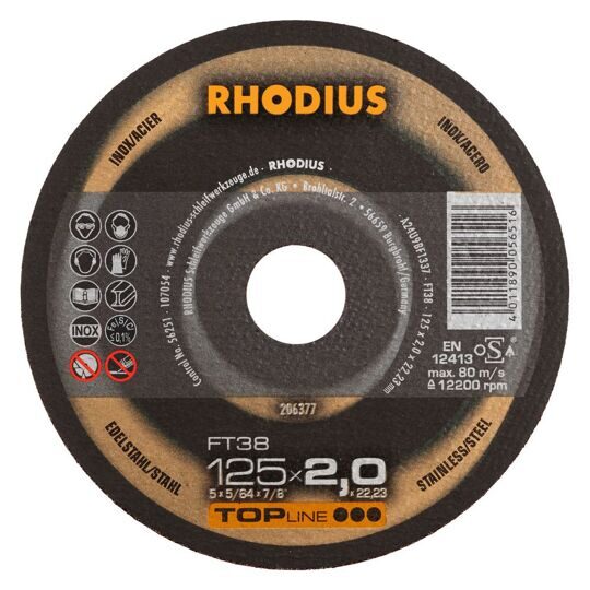 Диск отрезной RHODIUS ST21 350x3,5x25,4